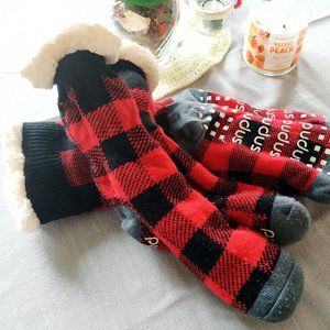 Pudus Lumberjack Winter Socks - 2 pair (couple)